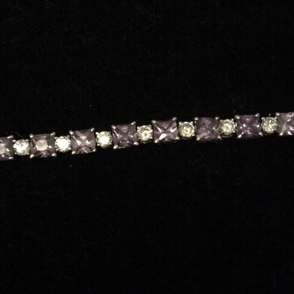 Beautiful “amethyst and diamond” Bracelet